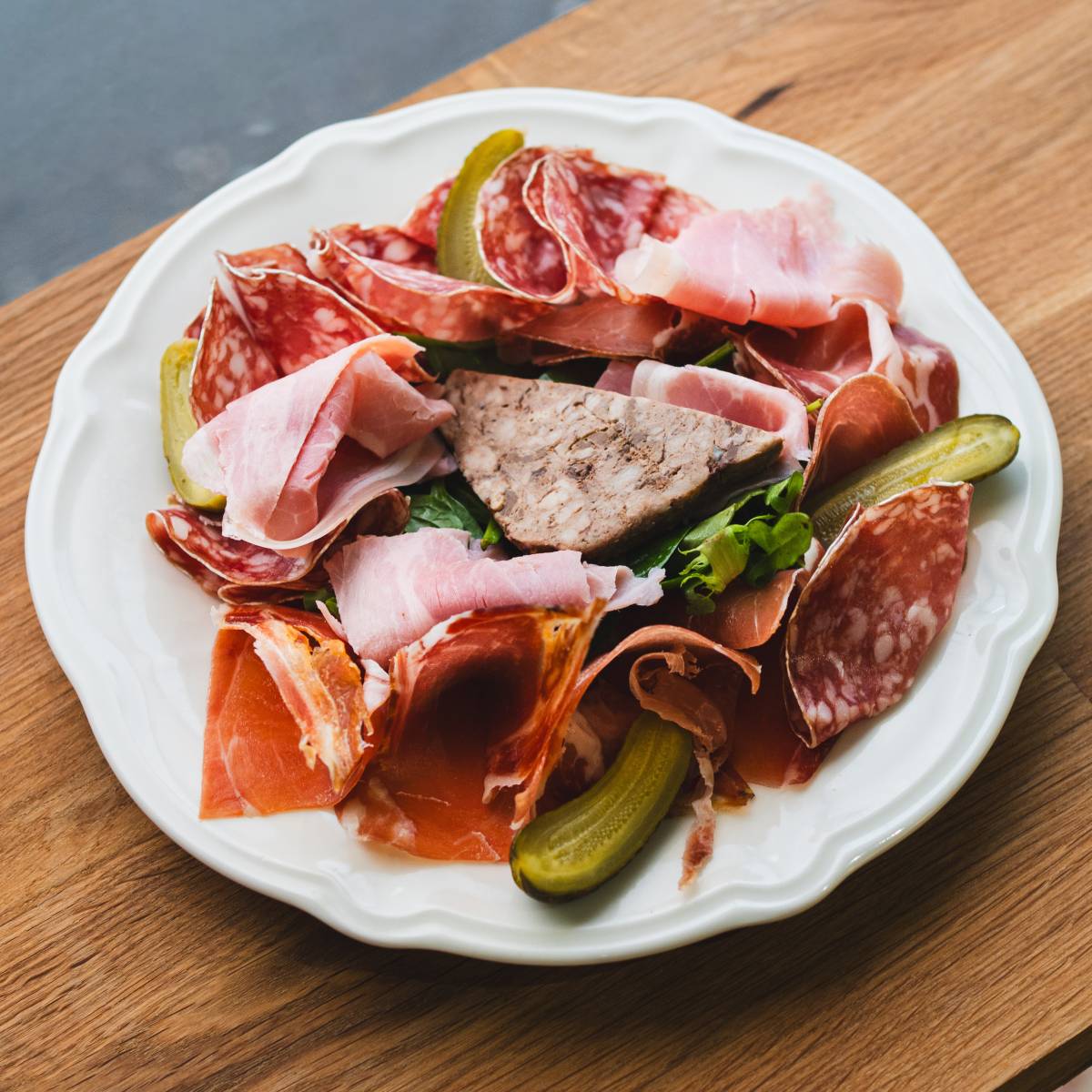 Planche de charcuterie<br>à partager