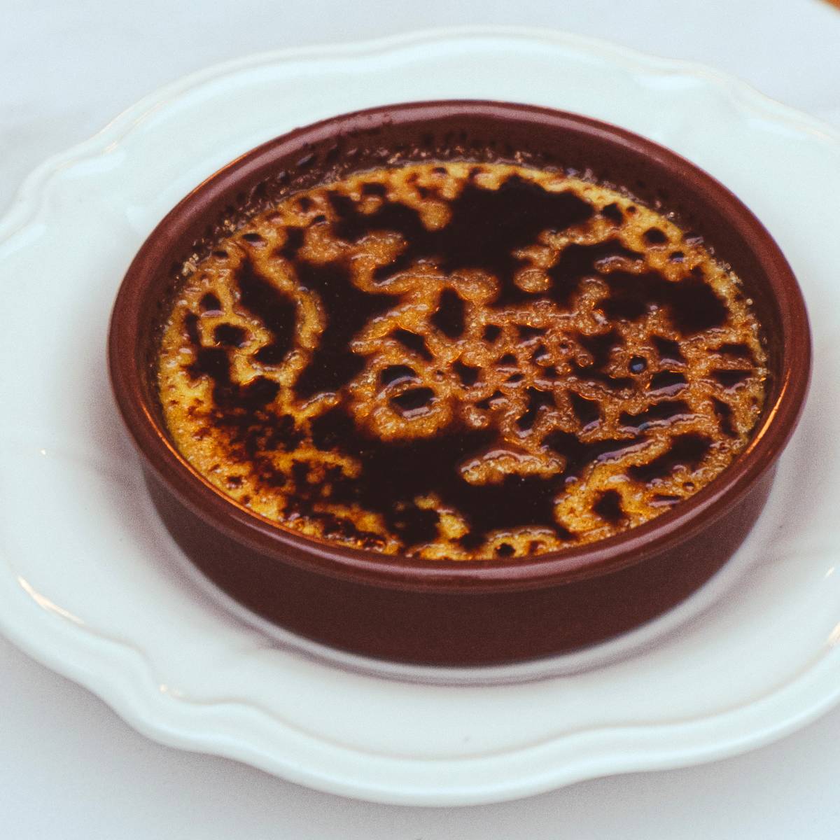 Crème brulée à la<br>vanille bourbon